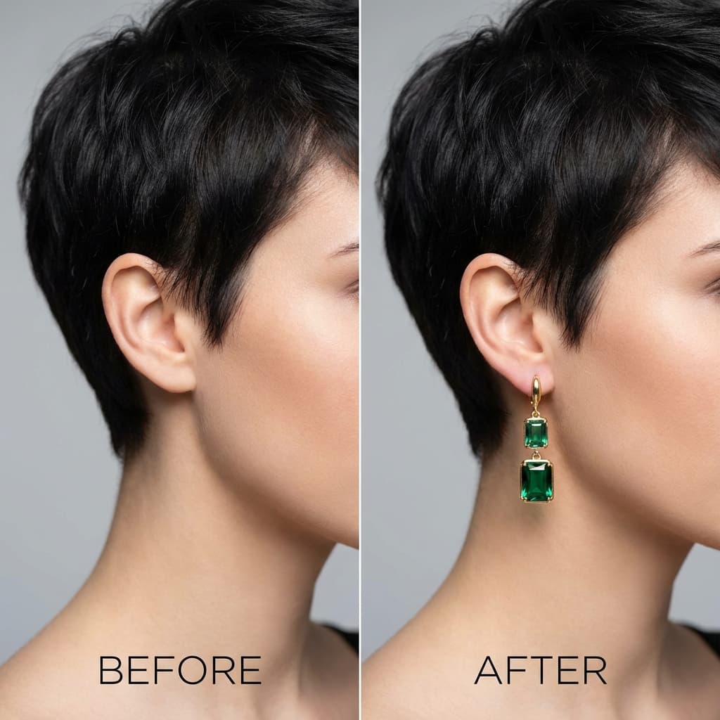 Virtual Earring Try-On